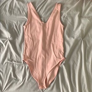 Baby Pink Tank Top bodysuit